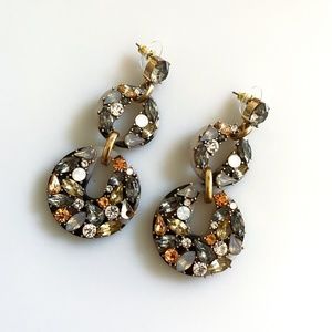 Bling Rhinestone Drop Handmade Earrings